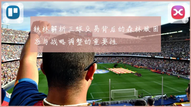 铁林解析三球交易背后的森林狼困惑与战略调整的重要性