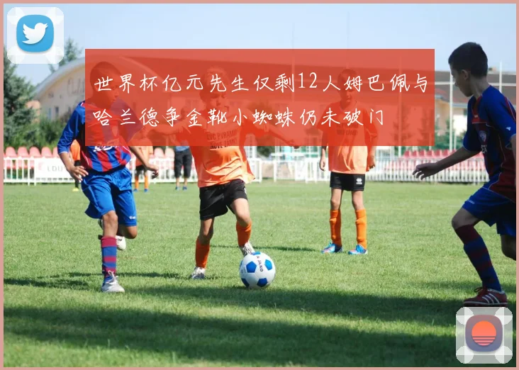 世界杯亿元先生仅剩12人姆巴佩与哈兰德争金靴小蜘蛛仍未破门
